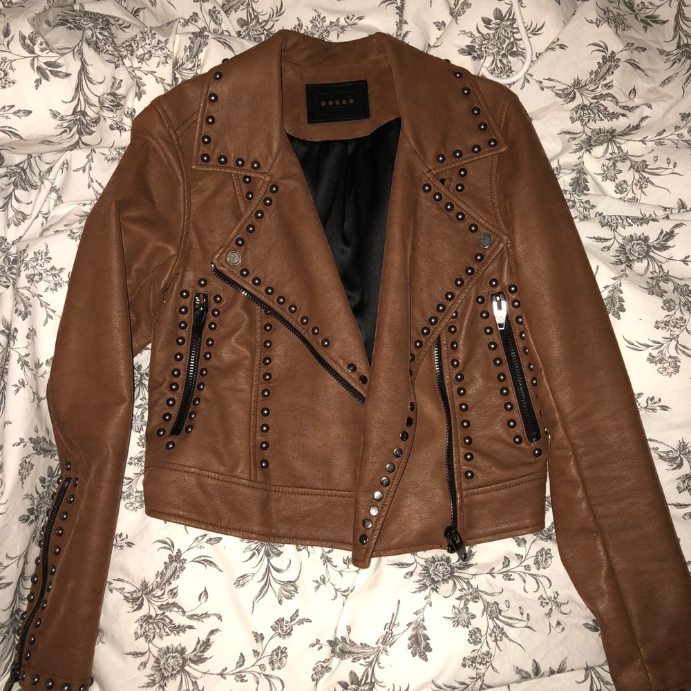 BLANKNYC LEATHER JACKET